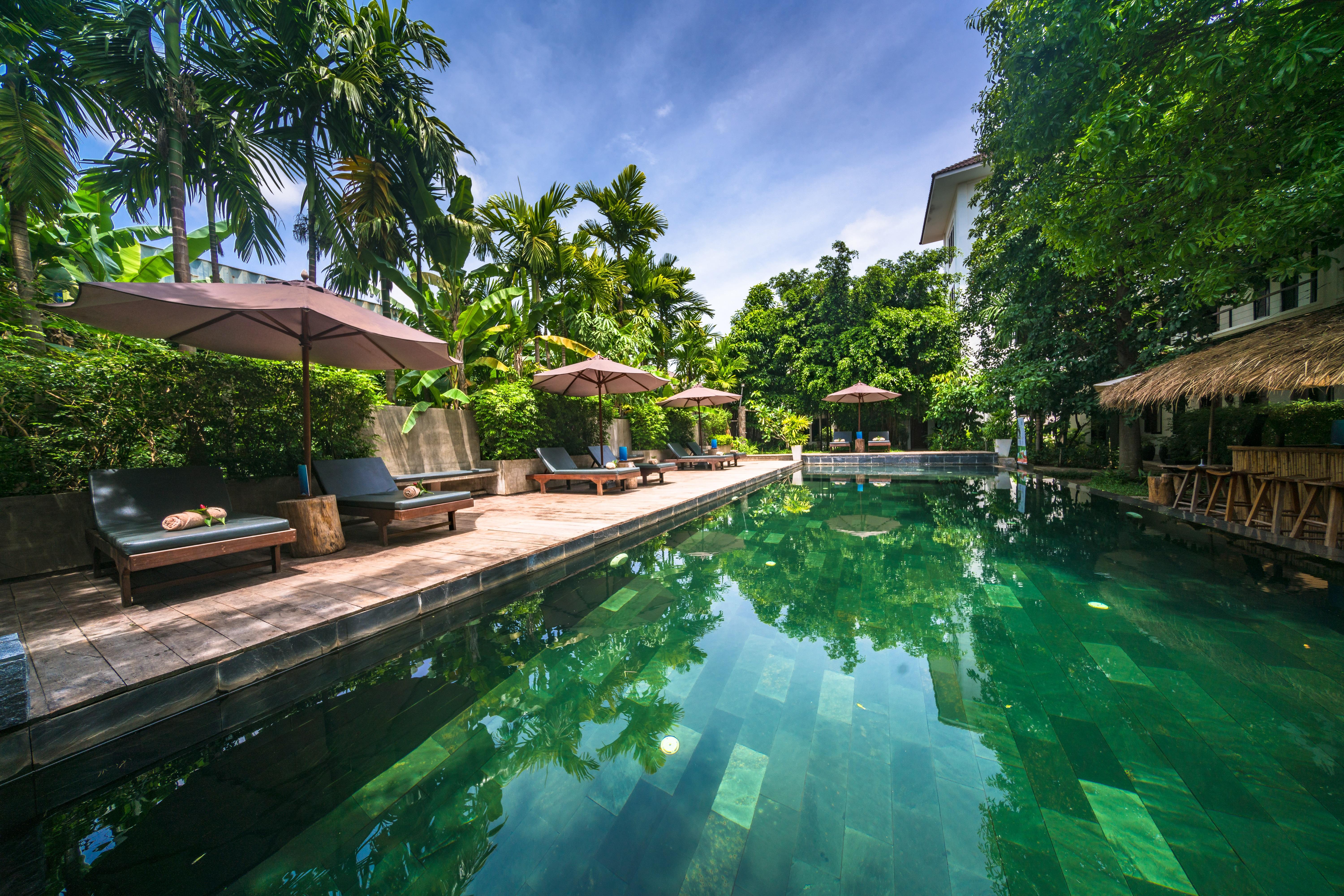 La Residence Blanc D' Angkor Siem Reap Zewnętrze zdjęcie